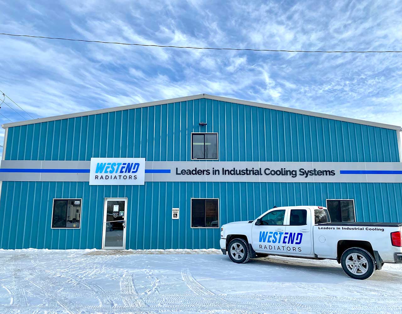 West End Radiators Estevan Building Exterior