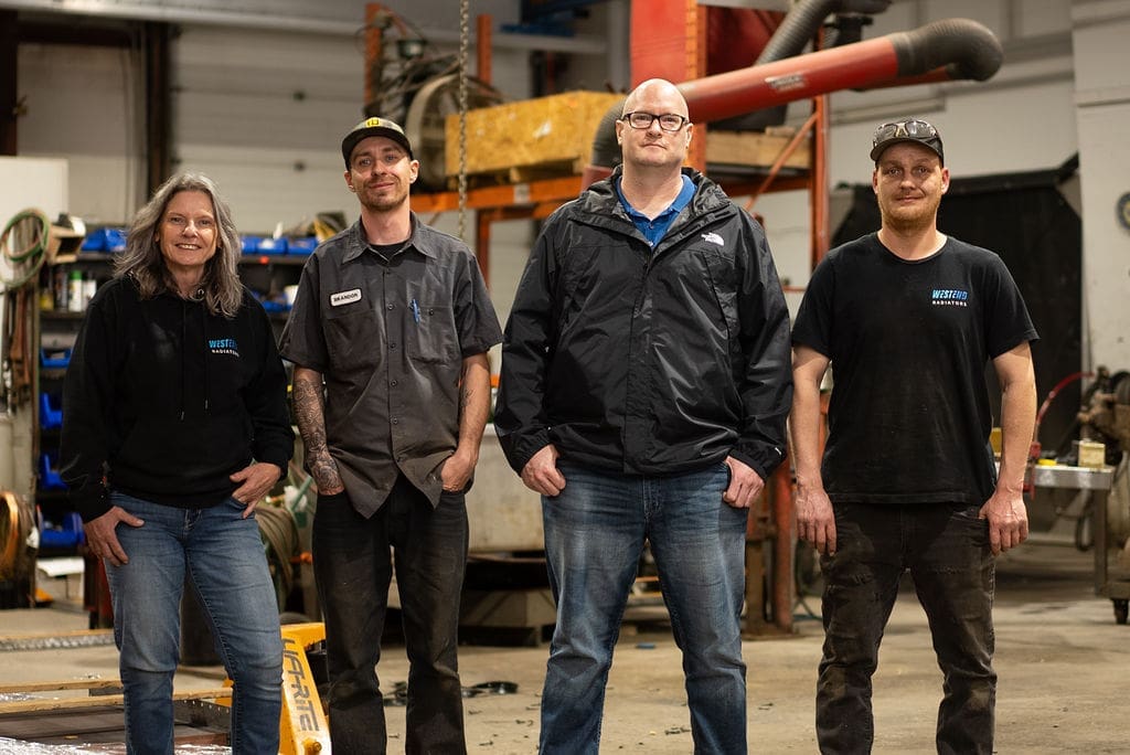 Saskatoon Team Inside Radiator Shop