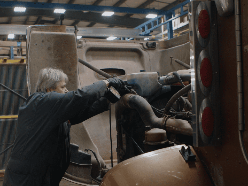 Repairing truck heat exchanger