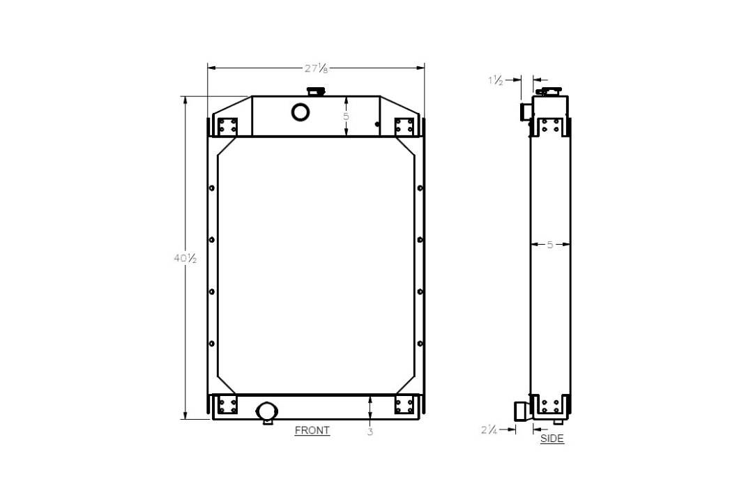 ONAN Genset – Radiator (Model 75ENAD)